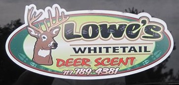 Window Decal Decal 3 50 Lowes Whitetail Maker Of Deer Scents And Deer Lures